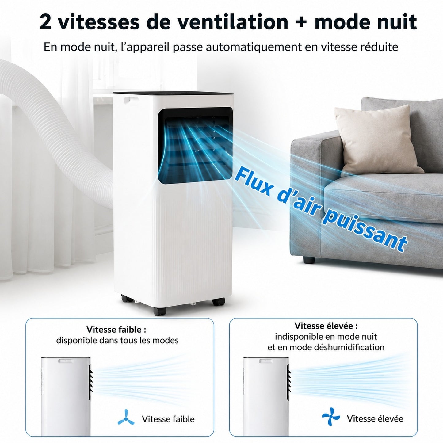 Climatiseur Portable 9 000 BTU