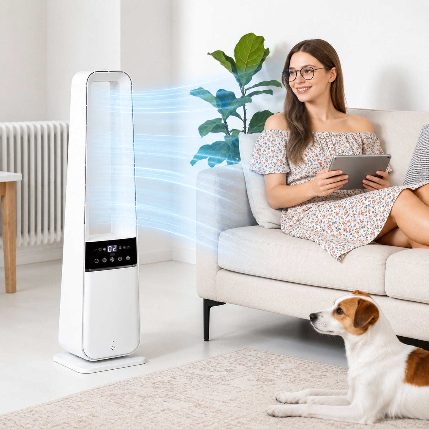 Ventilateur Tour Sans Pales