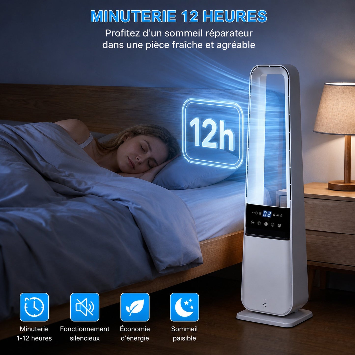 Ventilateur Tour Sans Pales