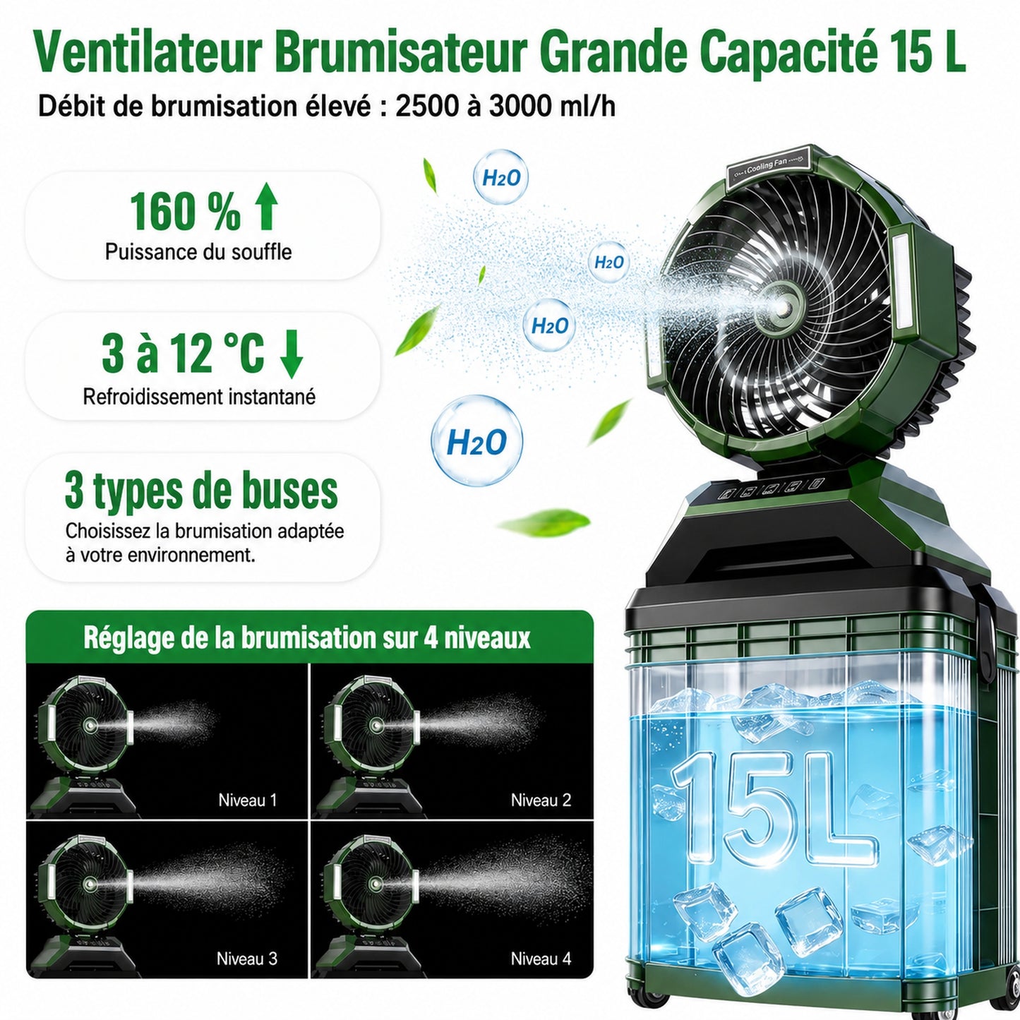Brumisateur Grande Capacité XXL