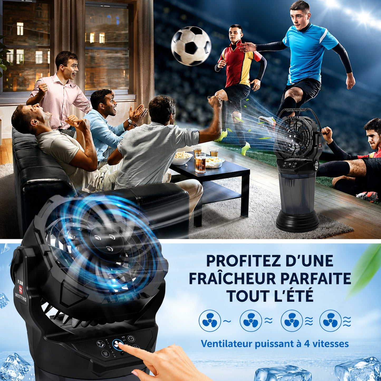 Brumisateur Lanterne LED 15000mAh