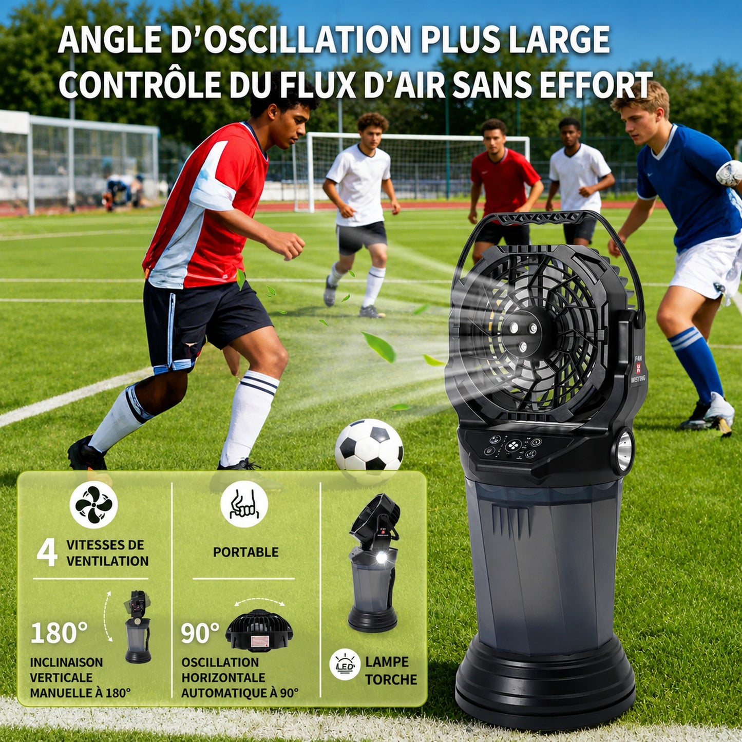 Brumisateur Lanterne LED 15000mAh